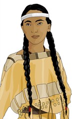 young_american_native_girl
