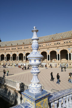 place d'espagne &agrave; S&eacute;ville