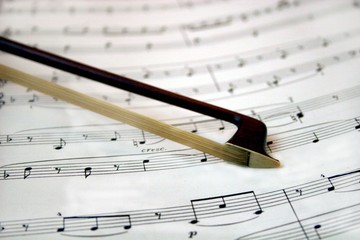 Fototapeta premium violin bow
