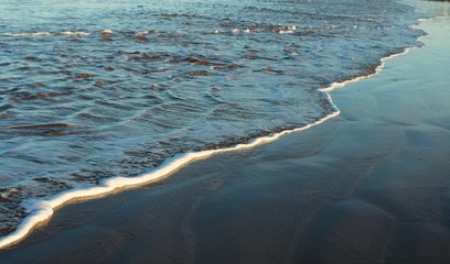 Wave on the beach