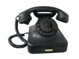 Old bakelite phone