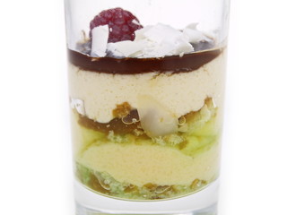 mascarpone mit himbeere