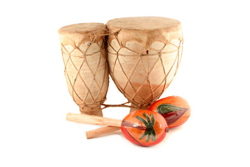 decorative musical  hand shakers known as maracas 