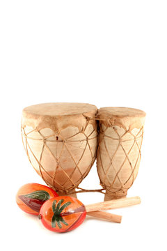 decorative musical  hand shakers known as maracas 
