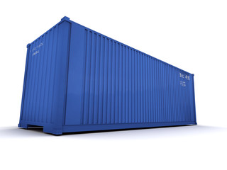 container blue color 3