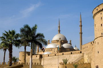  mosque of Mohamed Ali Pasha and Saladin Citadel of Cairo, Egypt
