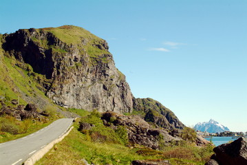 Road in Lofoten, Norway