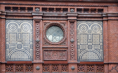 Hackescher Markt station (detail), (East) Berlin, Germany