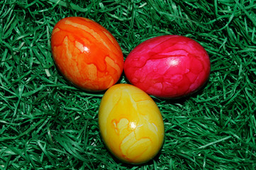 Bunte Ostereier