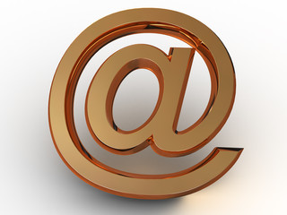 Obraz premium Symbol. 3d