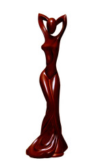 Wood figurine