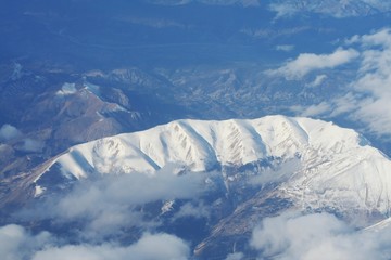 Snowcovered mountain
