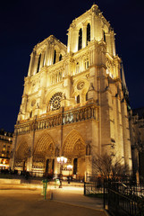 Fototapeta na wymiar Paryż, Notre Dame