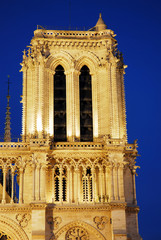 Obraz premium Gothique Notre Dame de Paris