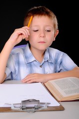 Naklejka premium The Student