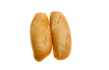 Dos bollos de pan