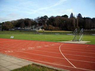 Obraz premium Track and Field - Start Line