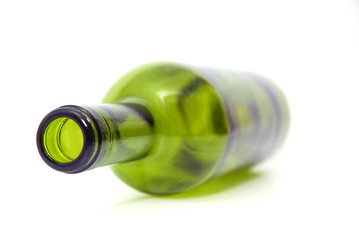 empty wine bottle