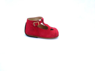 Roter Kinderschuh