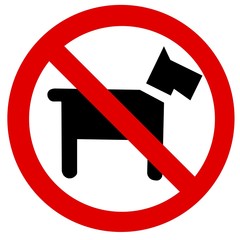 hunde verboten