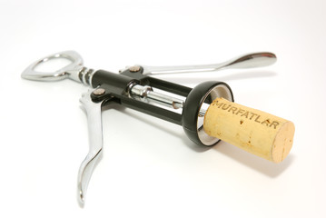 opener with raft cork