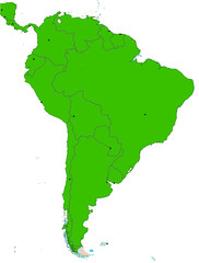 américa do sul
