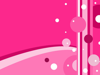 abstract pink background with round shapes