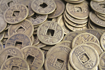 Chinese Coins used as lucky charms