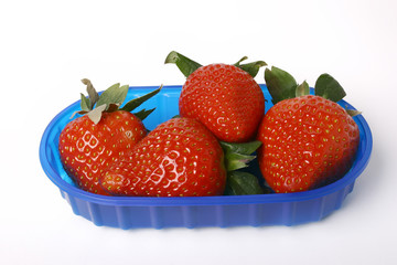 strawberries in bowl