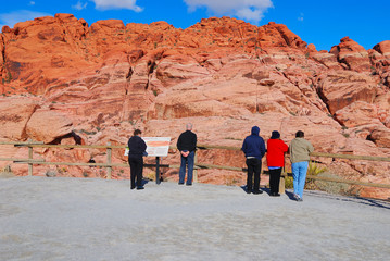 Red Rock Canyon Near Las Vegas Nevada