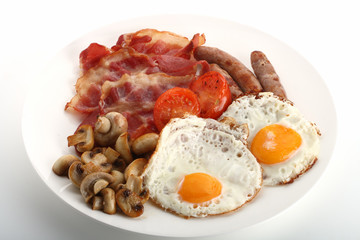 Traditional English breakfast 