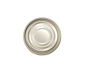 Bottom of a tuna can