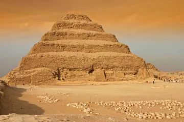 Deurstickers Trappiramide van koning Zoser (Djoser) © Marcos
