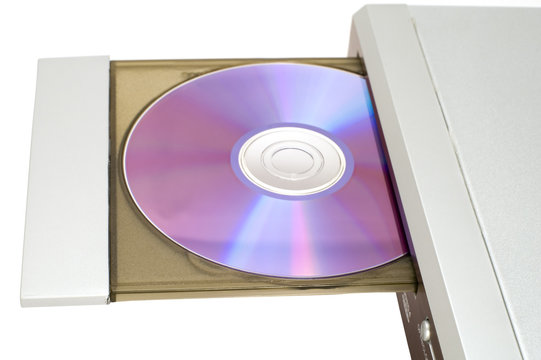 object on white - Dvd player