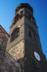 Fototapeta na wymiar campanile di peccioli