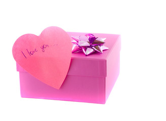 Gifts in boxes. Isolation on the white.