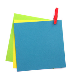 papiers post-it couleurs