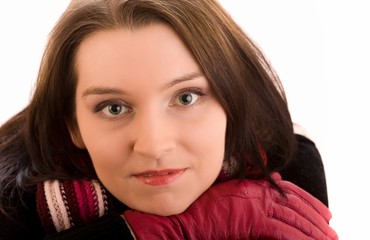 Portrait of a beautiful woman