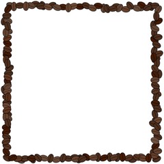 Fototapeta premium Coffee bean frame