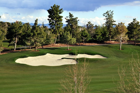 golf bunker