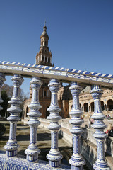 place d'espagne &agrave; S&eacute;ville