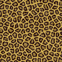 Naklejka premium animal fur - leopart pattern texture
