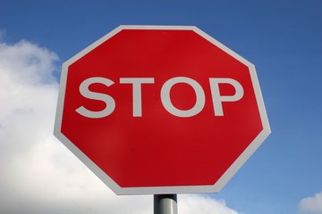 stop sign