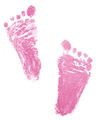 Traces of newborn girl (2 months)
