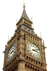 Fototapeta na wymiar Big Ben clock twarze