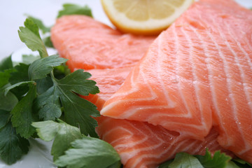 frisches Seelachsfilet