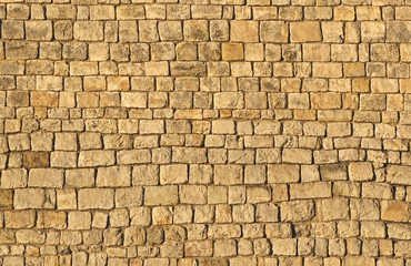 Background texture of medieval castle wall