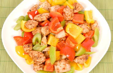 Stir Fried Chicken with Vegetables