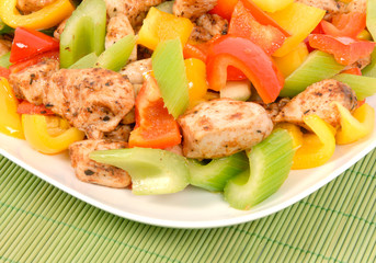 Stir Fried Chicken with Vegetables