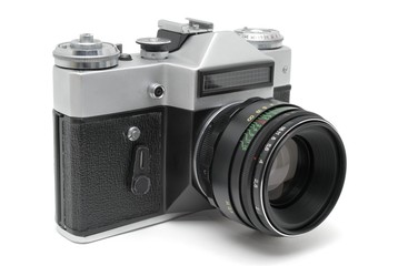 Fototapeta premium Soviet photo camera. 
